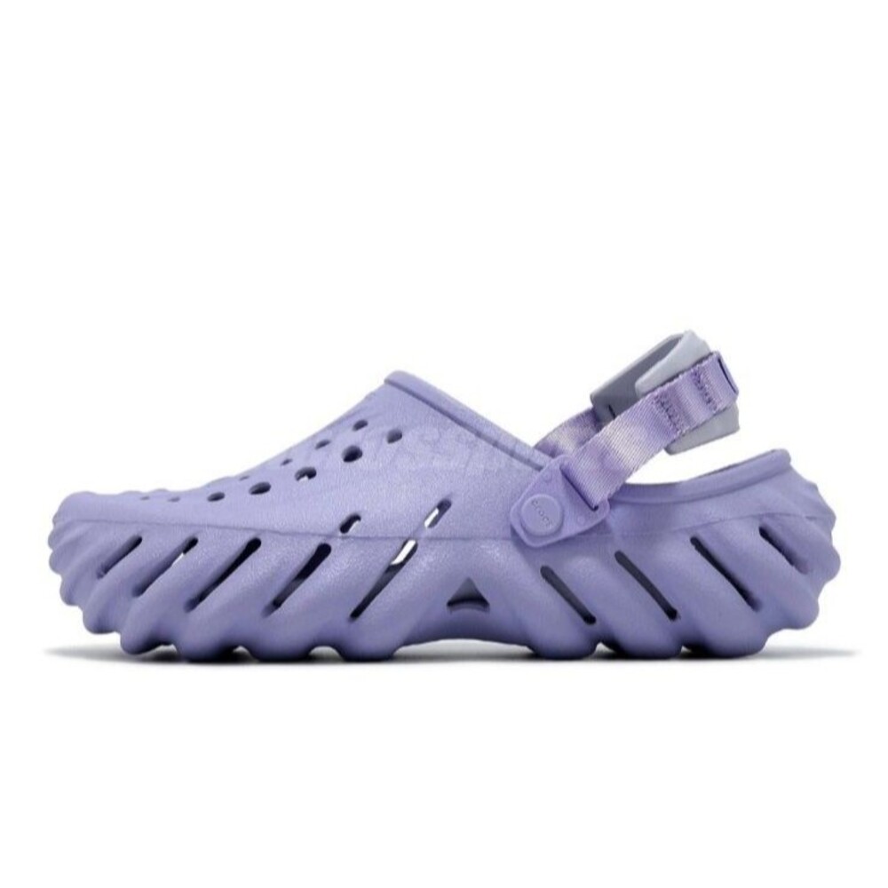 NEW CROCS ECHO CLOG WOMAN 10 MEN 8 Lavender COMFORT WATER RESISTANT LIGHTWEIGHT - Picture 2 of 15
